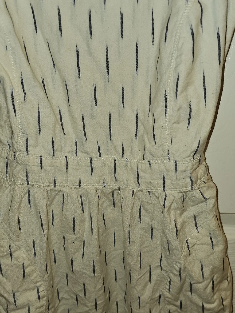 Toad & Co. Women's Fresco Dress - Cream And Black Size XS - Picture 4 of 9